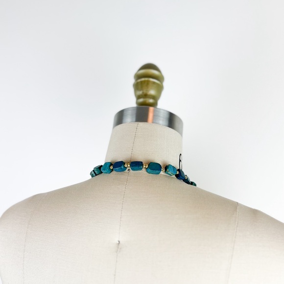 VTG • Primitive Egyptian Revival Scarab Necklace - Picture 5 of 6